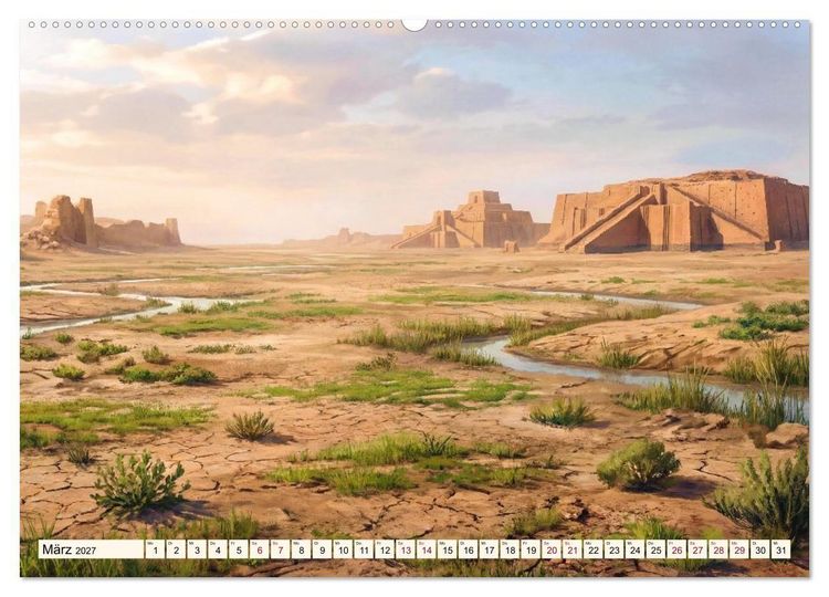 Produktbild: Welten der Literatur - Zw&ouml;lf Zust&auml;nde des Imagin&auml;ren (hochwertiger Premium Wandkalender 2027 DIN A2 quer), Kunstdruck in Hochglanz
