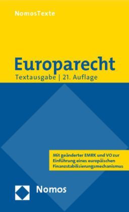 Produktbild: Europarecht
