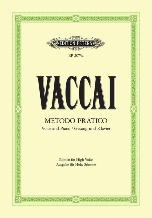Produktbild: Practical Method (High Voice and Piano)