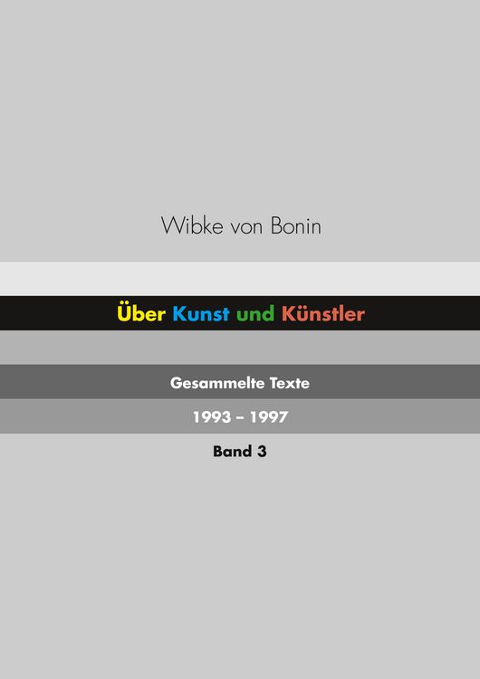 Produktbild: &Uuml;ber Kunst und K&uuml;nstler Band 3