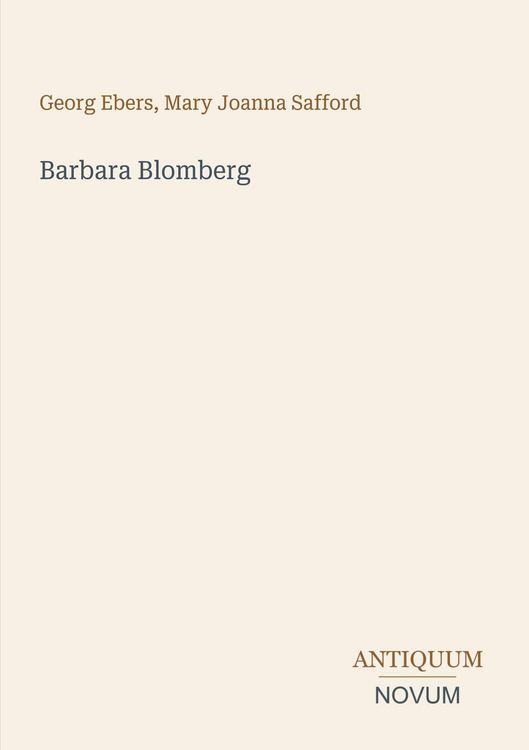Produktbild: Barbara Blomberg