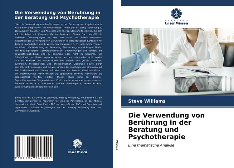 Produktbild: Die Verwendung von Ber&uuml;hrung in der Beratung und Psychotherapie