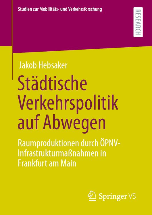 Produktbild: St&auml;dtische Verkehrspolitik auf Abwegen