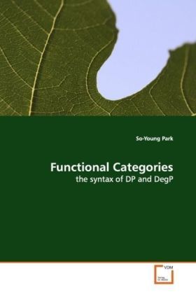 Produktbild: Park, S: Functional Categories