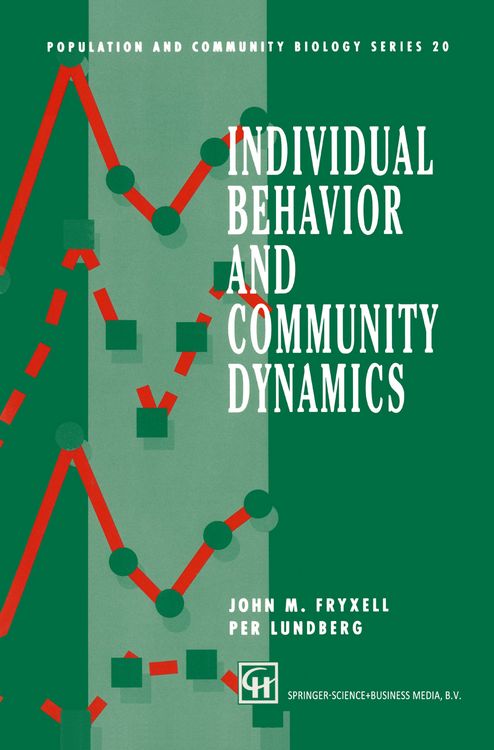 Produktbild: Individual Behavior and Community Dynamics