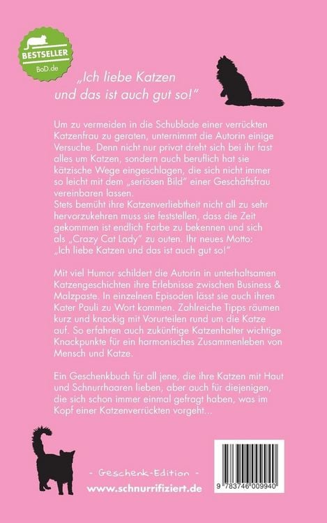 Produktbild: Geschenk-Edition / Schnurrifiziert - verr&uuml;ckt nach Katzen