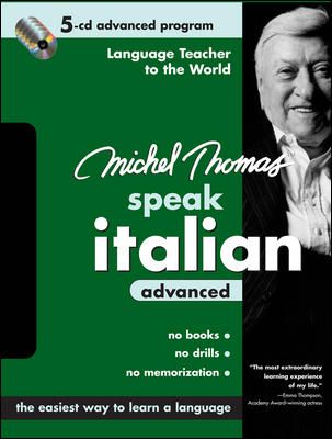 Produktbild: Michel Thomas Speak Italian Advanced