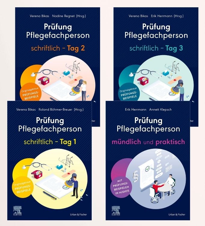 Produktbild: Lernpaket Schriftliche-M&uuml;ndliche Pr&uuml;fung Pflege