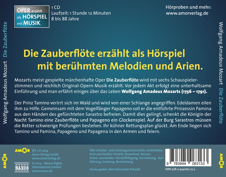 Produktbild: Die Zauberfl&ouml;te