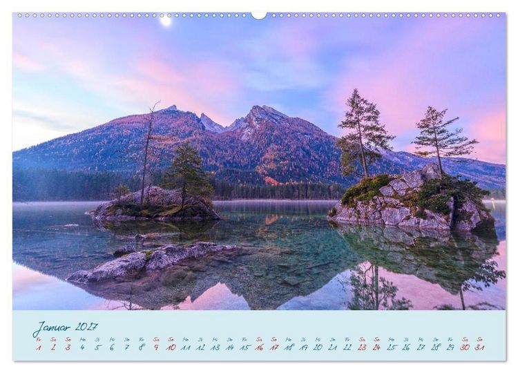 Produktbild: Die Seen Oberbayerns Juwelen der Natur (hochwertiger Premium Wandkalender 2027 DIN A2 quer), Kunstdruck in Hochglanz