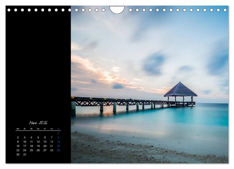 Produktbild: Malediven - dem Himmel so nah (Wandkalender 2026 DIN A4 quer), CALVENDO Monatskalender