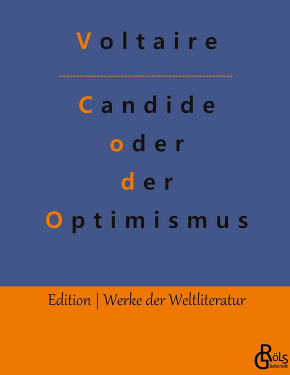 Produktbild: Candide oder der Optimismus