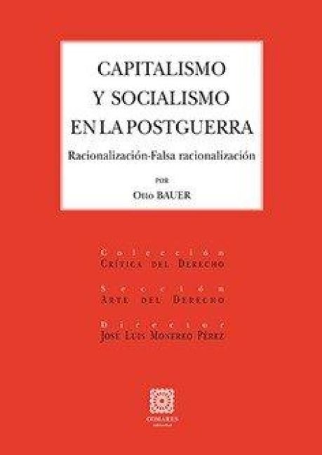 Produktbild: Capitalismo y socialismo en la postguerra : racionalizaci&oacute;n-falsa razionalizaci&oacute;n