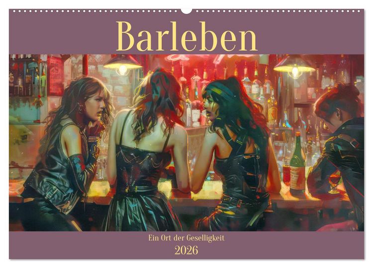 Produktbild: Barleben - Ein Ort der Geselligkeit (Wandkalender 2026 DIN A2 quer), CALVENDO Monatskalender