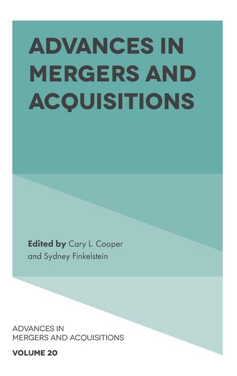 Produktbild: Advances in Mergers and Acquisitions