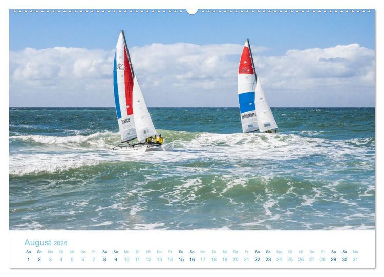 Produktbild: Mehr Nordsee (Wandkalender 2026 DIN A2 quer), CALVENDO Monatskalender