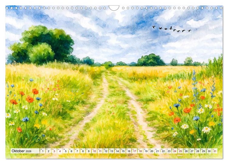 Produktbild: Bilder der Havelregion - Impressionen zwischen Brandenburg und Havelberg (Wandkalender 2026 DIN A3 quer), CALVENDO Monatskalender