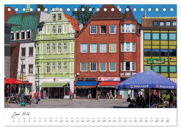 Produktbild: Delmenhorst Sp&auml;tsommerbilder (Tischkalender 2026 DIN A5 quer), CALVENDO Monatskalender