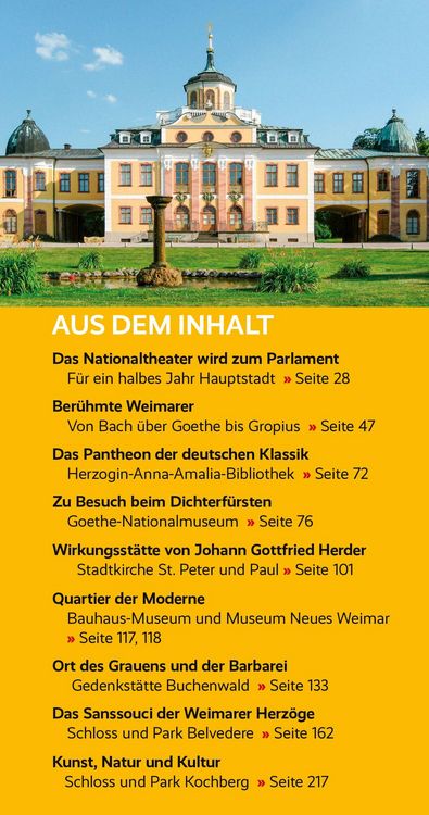 Produktbild: TRESCHER Reisef&uuml;hrer Weimar