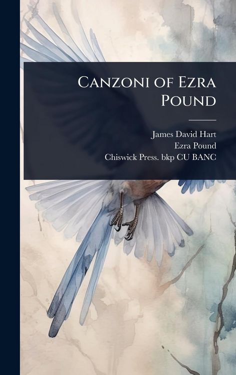 Produktbild: Canzoni of Ezra Pound