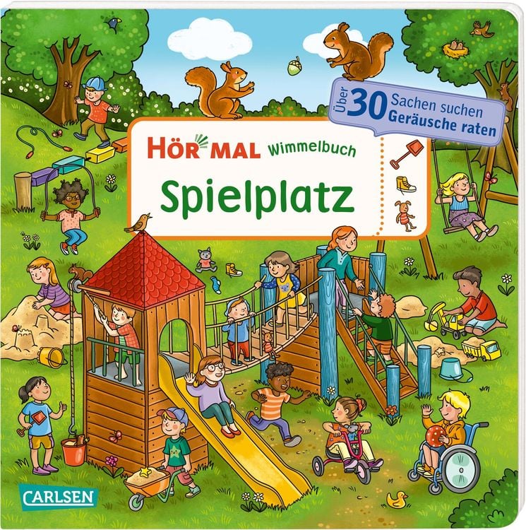 Bild vom Artikel Hör mal (Soundbuch): Wimmelbuch: Spielplatz vom Autor Julia Hofmann