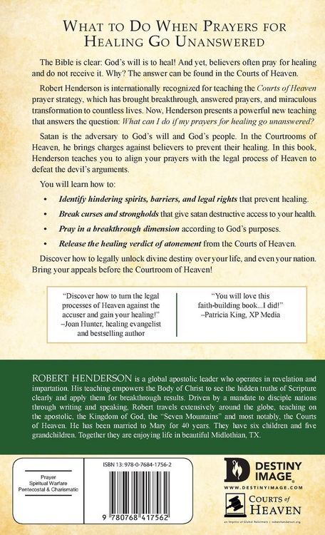 Produktbild: Receiving Healing from the Courts of Heaven