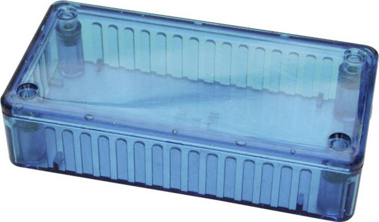 Produktbild: Hammond Electronics 1591 ATBU Universal-Geh&auml;use 100 x 50 x 25 Polycarbonat Blau 1St.