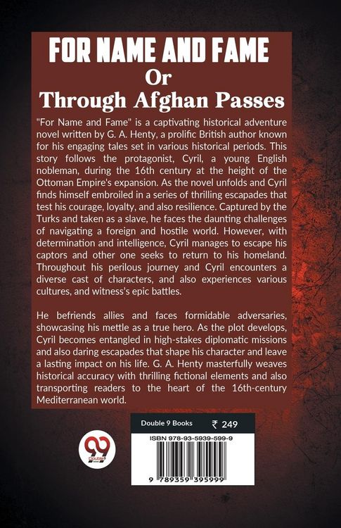 Produktbild: FOR NAME AND FAME Or Through Afghan Passes