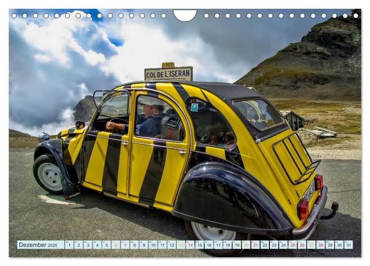 Produktbild: Citro&euml;n 2CV - die Ente (Wandkalender 2025 DIN A4 quer), CALVENDO Monatskalender