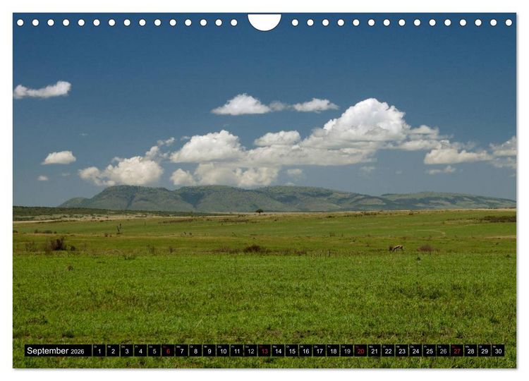 Produktbild: Kenia einmal anders (Wandkalender 2026 DIN A4 quer), CALVENDO Monatskalender