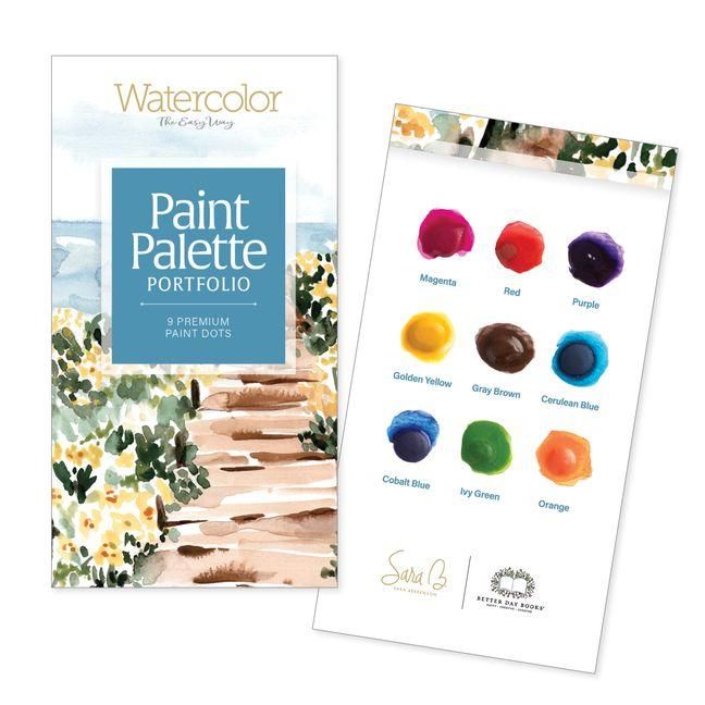 Produktbild: Watercolor the Easy Way Paint Palette Portfolio Coastal