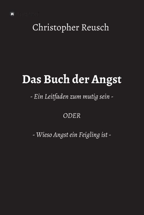 Produktbild: Das Buch der Angst