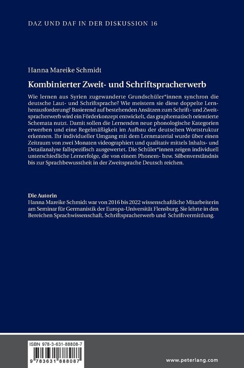 Produktbild: Kombinierter Zweit- und Schriftspracherwerb