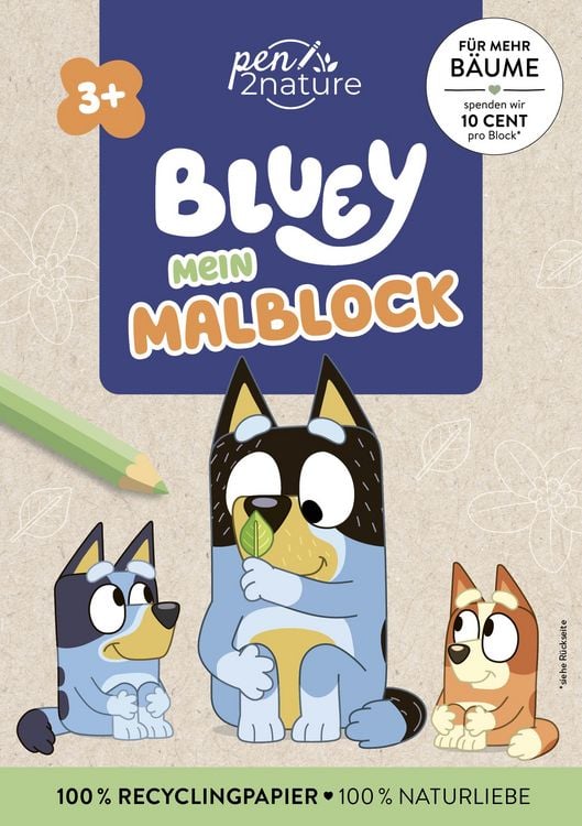 Produktbild: Bluey Mein Malblock