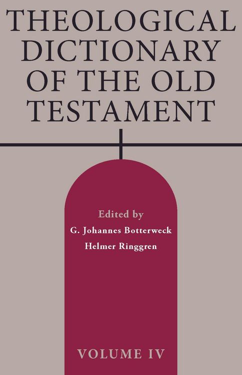 Produktbild: Theological Dictionary of the Old Testament, Volume IV