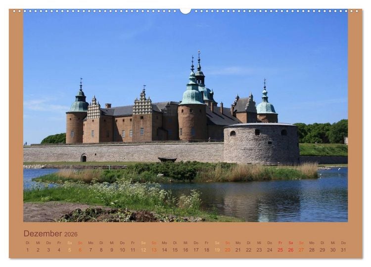 Produktbild: S&uuml;dschweden (hochwertiger Premium Wandkalender 2026 DIN A2 quer), Kunstdruck in Hochglanz