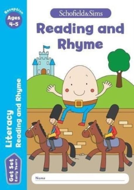 Produktbild: Get Set Literacy: Reading and Rhyme, Early Years Foundation Stage, Ages 4-5
