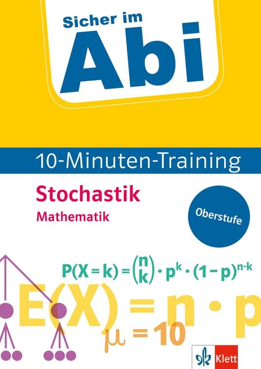 Produktbild: Klett Sicher im Abi 10-Minuten-Training Mathematik Stochastik