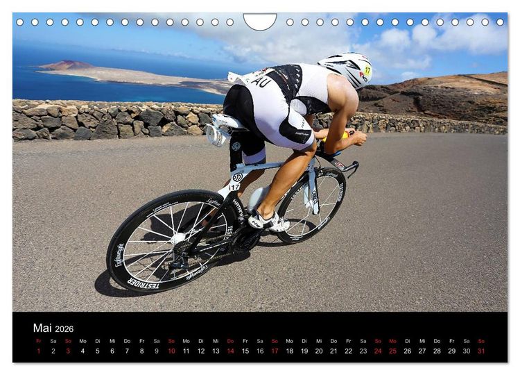 Produktbild: TRIATHLON 2026 (Wandkalender 2026 DIN A4 quer), CALVENDO Monatskalender