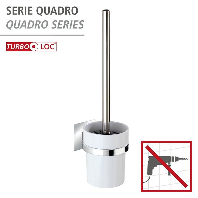 Produktbild: Turbo-Loc&reg; WC-Garnitur Quadro, Befestigen ohne bohren
