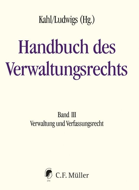 Produktbild: Handbuch des Verwaltungsrechts