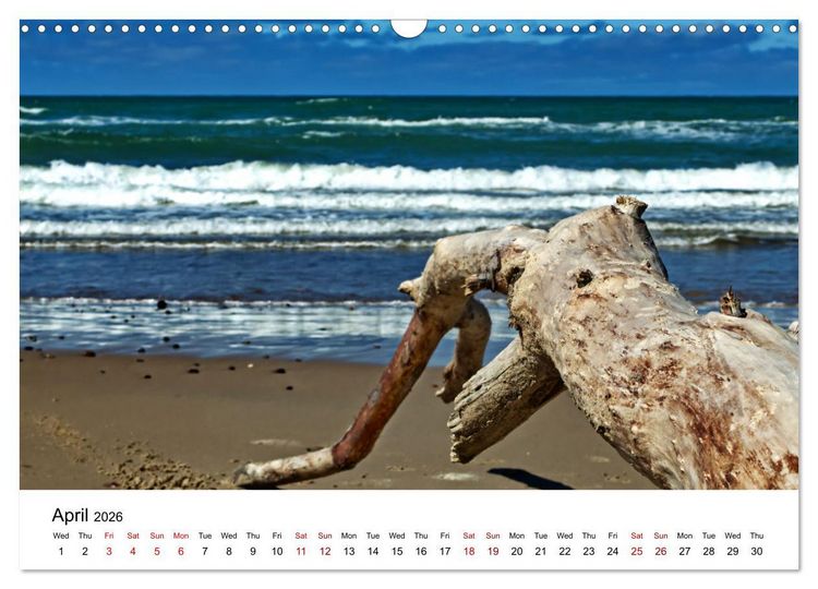 Produktbild: The Sea - A place for dreams (Wall Calendar 2026 DIN A3 landscape), CALVENDO 12 Month Wall Calendar