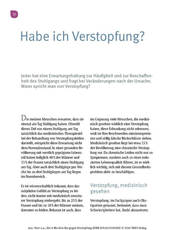 Produktbild: Die 4-Wochen-Kur gegen Verstopfung