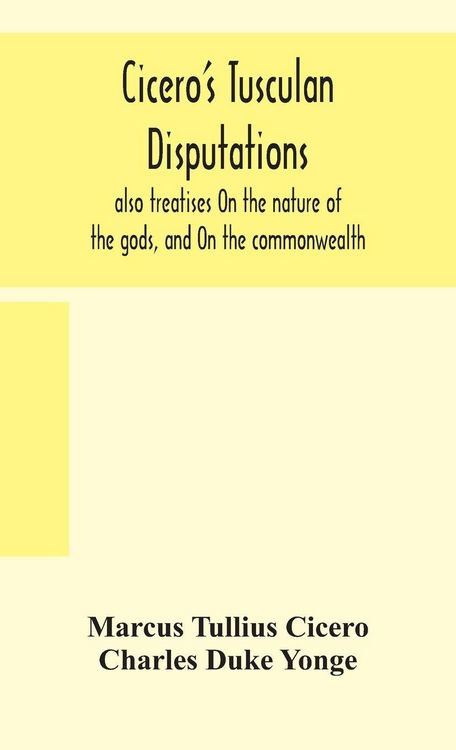 Produktbild: Cicero'S Tusculan Disputations