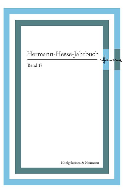 Produktbild: Hermann-Hesse-Jahrbuch, Band 17