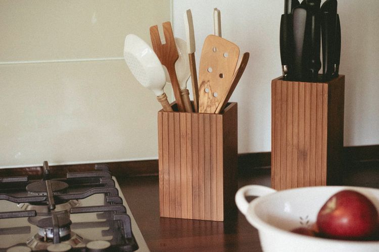 Produktbild: Utensilienhalter und K&uuml;chenrollenhalter Mod. Mera, 2-teiliges Set