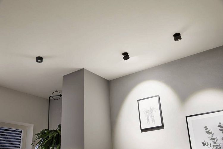 Produktbild: Paulmann 93370 Spircle LED-Einbauleuchte LED LED fest eingebaut 8W Schwarz (matt)