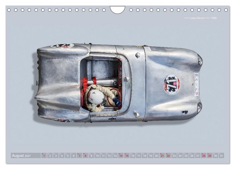 Produktbild: Two-Seater Racing Cars 1950-1960 (Wandkalender 2027 DIN A4 quer), CALVENDO Monatskalender