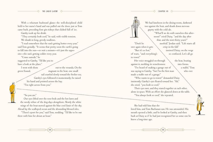 Produktbild: The Great Gatsby. Deluxe Illustrated Edition