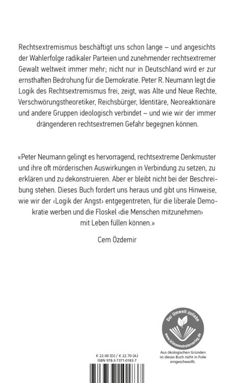 Produktbild: Logik der Angst